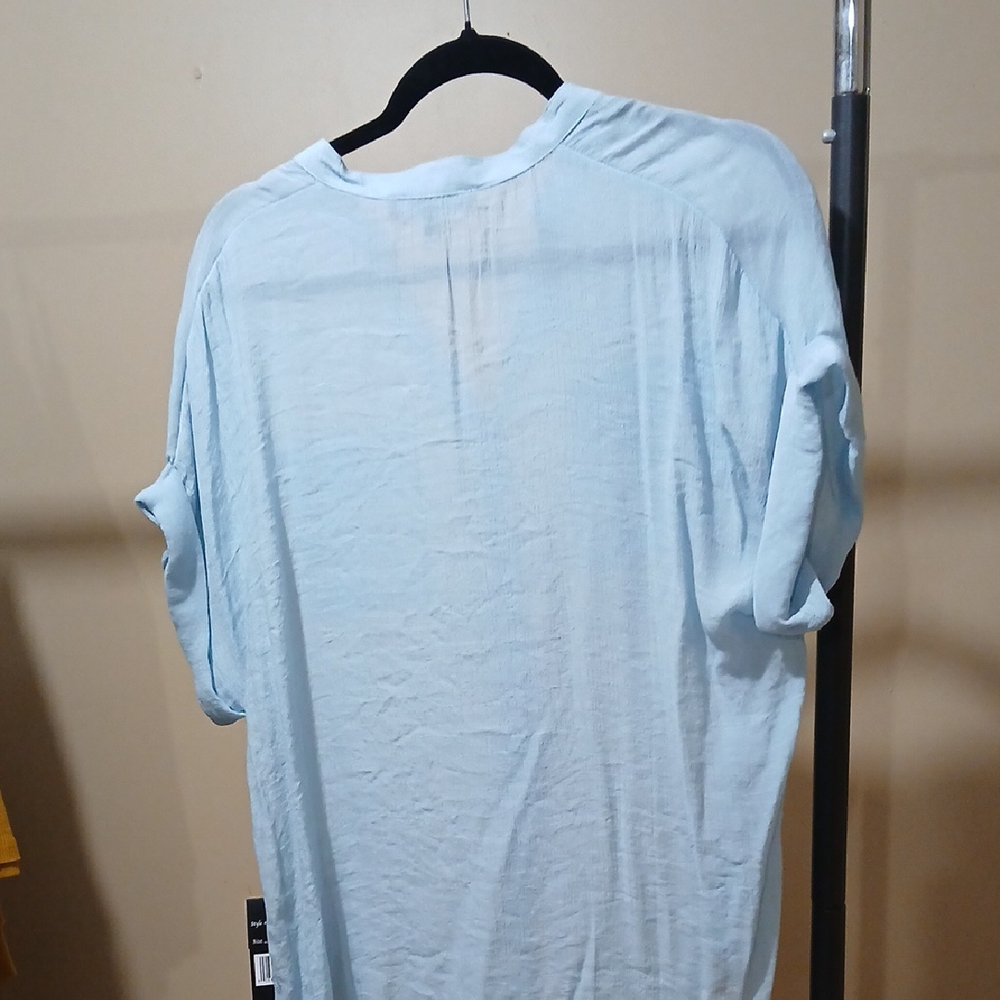 Ashley Blue Sky-Hued Shirt - Picture 3 of 6